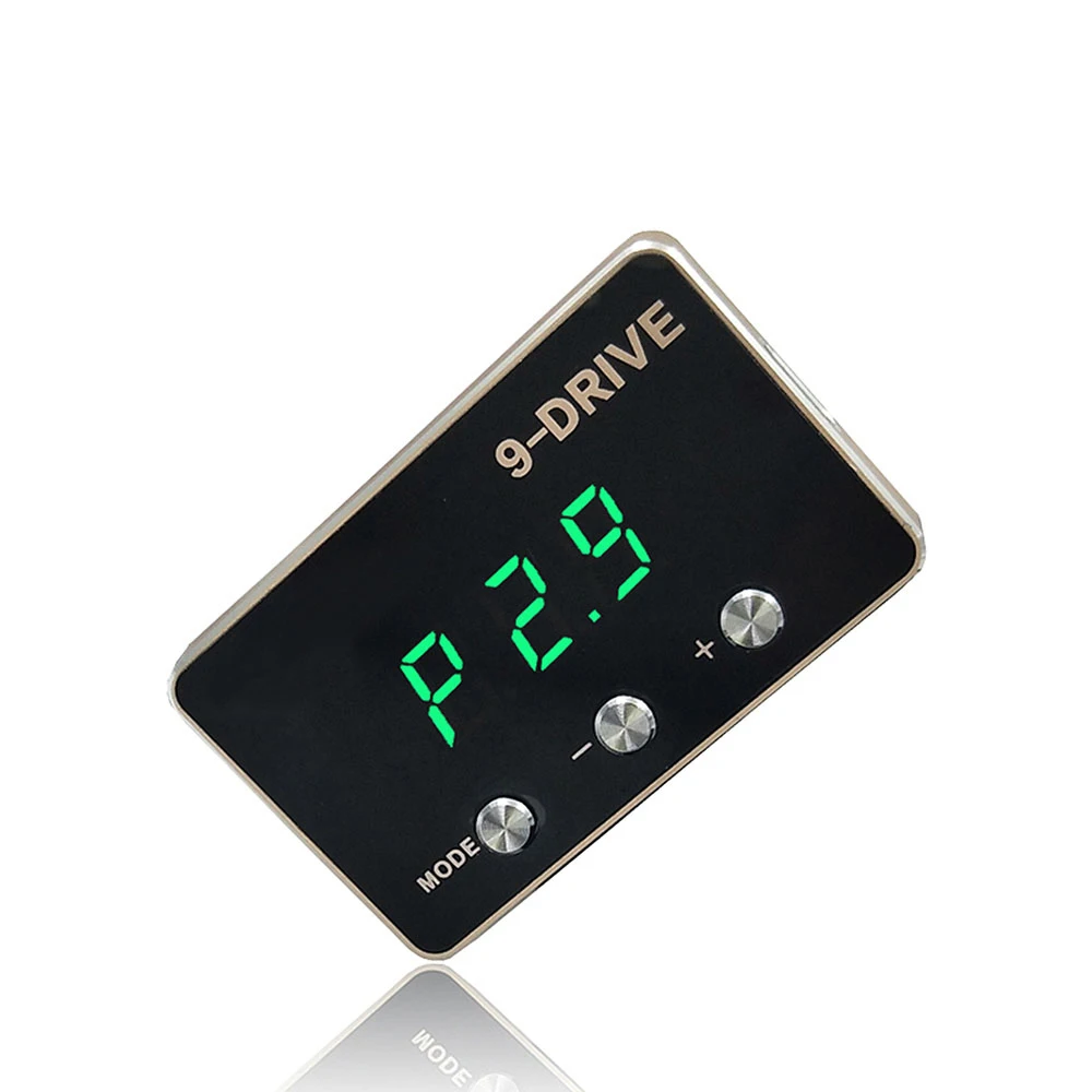 Hot selling  F1  Electronic Throttle Controller Car Accelerator Speed Boost 9 Drives 5 Modes Car Accelerator Throttle Controller
