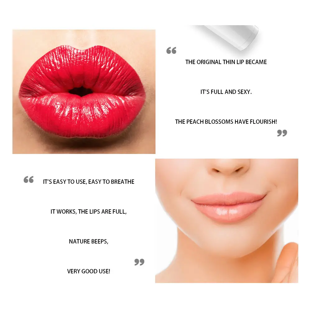 Women Electric Silicone Lip Plumper  Sexy Bigger Lips Enlarger Labios Aumento Pump Natural Waterproof Battery Skin