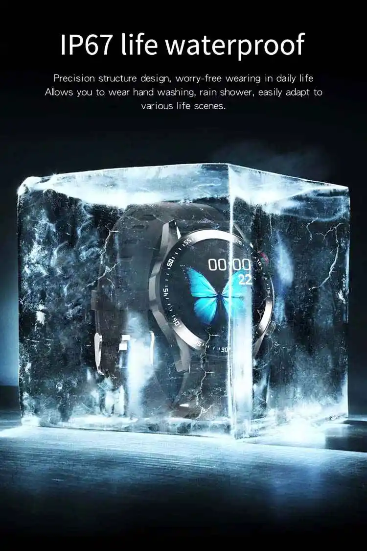 Ready Stock E12 Smart Watch 2021 BT Call Heart Rate Smart Bracelet Sport Fitness Smartwatch