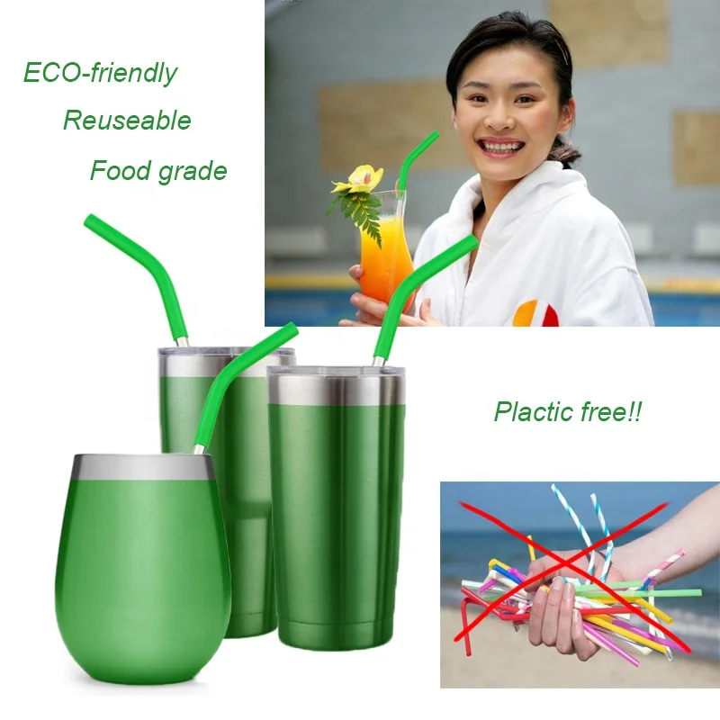 Экологически чистый Klean Kanteen 8 мм OD, набор трубок из нержавеющей стали для питья