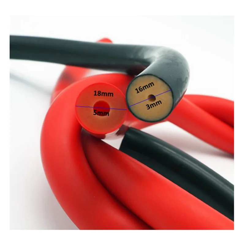 High Quality 100% Colored Latex Tubing For Spear Gun Resistance Bands Tubes Latex 5 mm Latex Tube Flexible Natural Rubber Hose