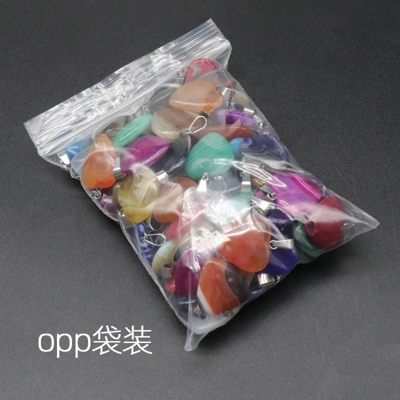 2025Agate Love Pendant for Women Men Heart Shaped Colorful Mixed Marble Couple Heart Shaped Necklace Engagement Jewelry Treasure