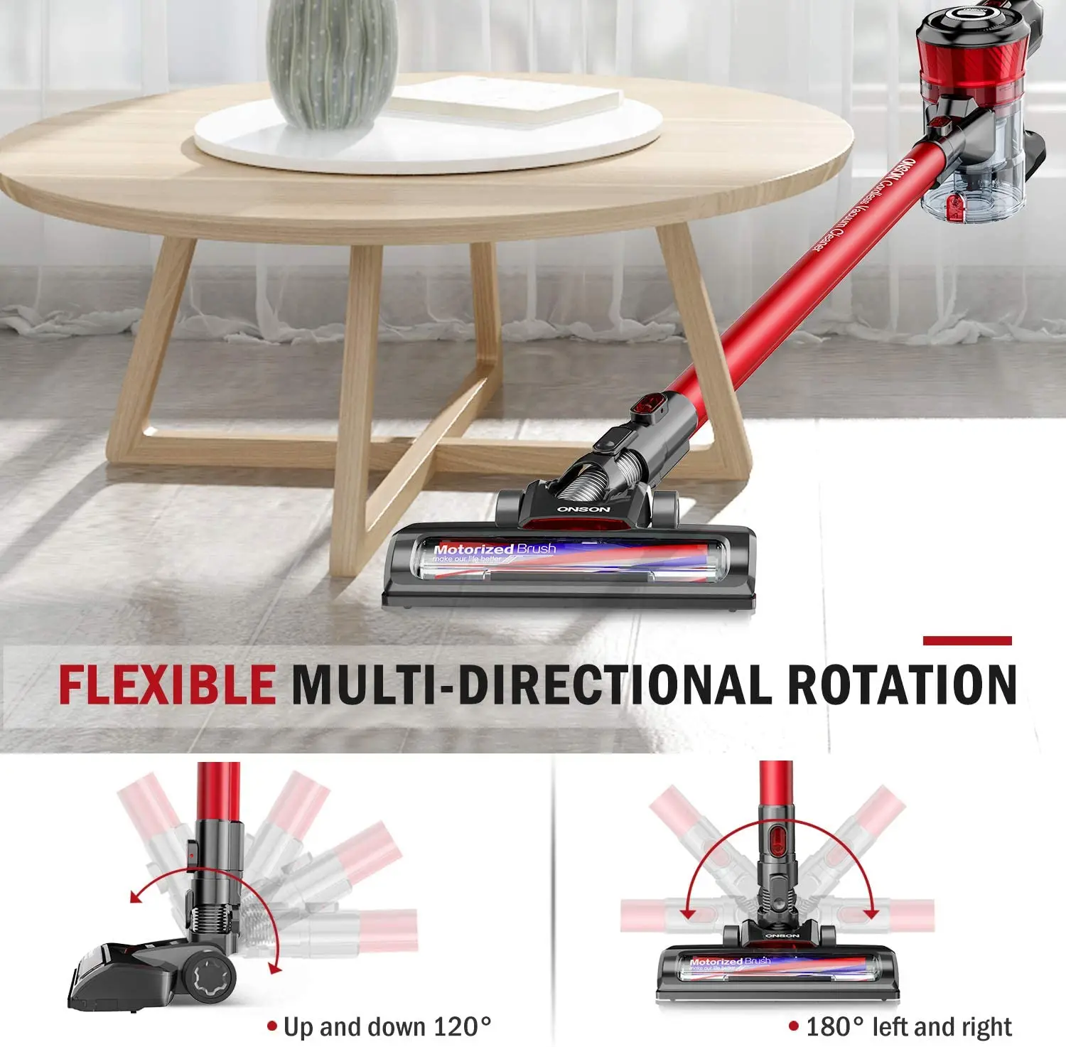 D18E 12Kpa stick handheld vacuums portable wireless cleaner cordless handheld vacuum cleaner