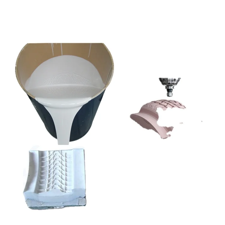 Rtv 2 Оловянная Кремниевая резина для изготовления шин гипсовое литье цемента