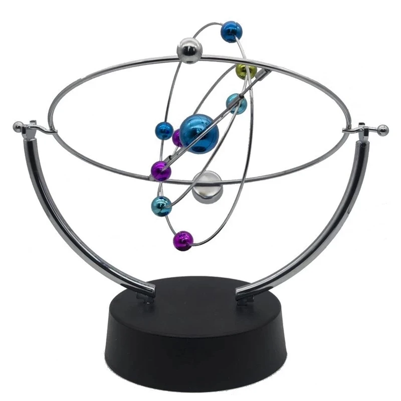 Kinetic Art Asteroid  Electronic Perpetual Motion Desk Toy Home Decoration