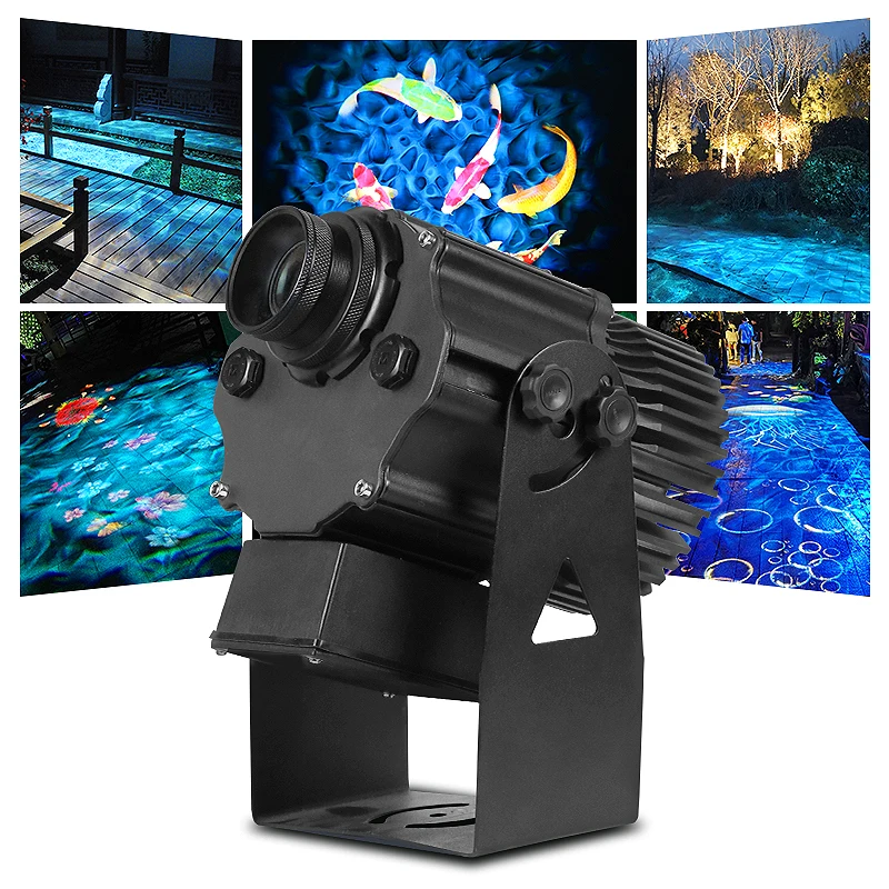 SHTX IP67 Outdoor Indoor 80W 100W Customized Colorful Logo Gobo Projector Light Advertising Rotating Light