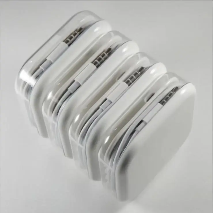 Дешевые стереонаушники, проводные наушники, гарнитура, наушники-вкладыши 3,5 мм с микрофоном для Iphone