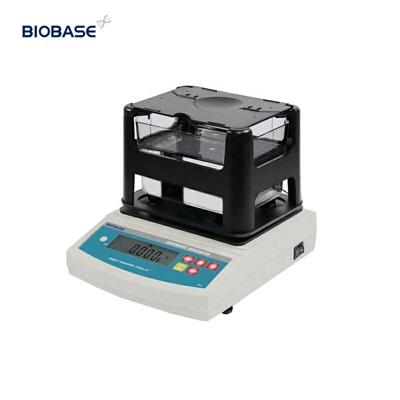 BIOBASE China Factory Electronic Densimeter Cleaning and Environmental Protection Multi-mode Solid Densimeter in Stock