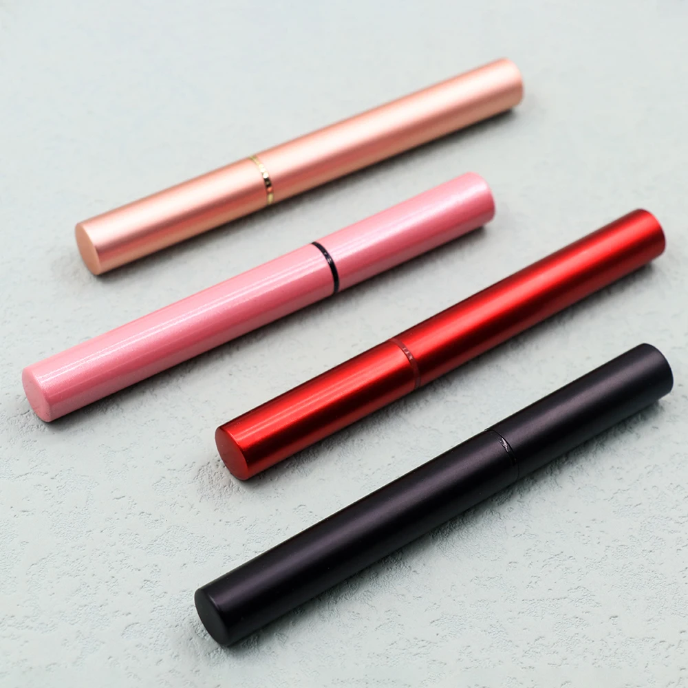 Wholesale Customized Private Label Eye Liner Makeup Clear Black Magnetic 2 In 1 Strip Lashes Glue Adhesive Eyeliner Pen