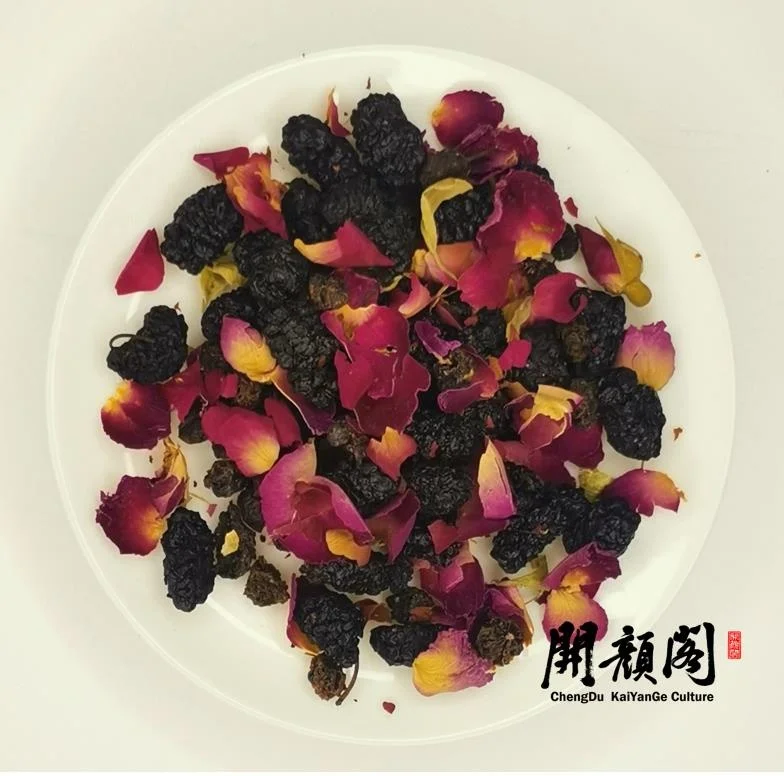Factory wholesale Dried Fruit Tea Blends Custom Logo OEM ODM Loose Leaf Flavored Tea Private Label Dried Herbal Fruit Tea Blends