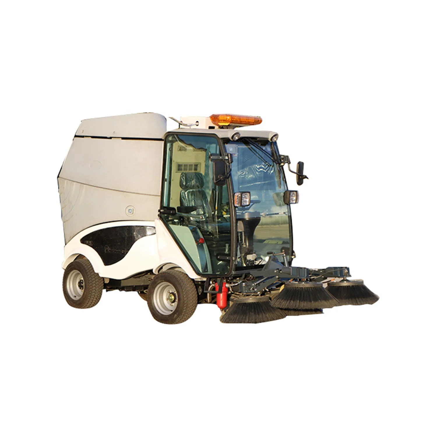 Pure Electric Road Sweeper Car Outdoor Street Cleaning 4 Wheel Street Sweeping Machine