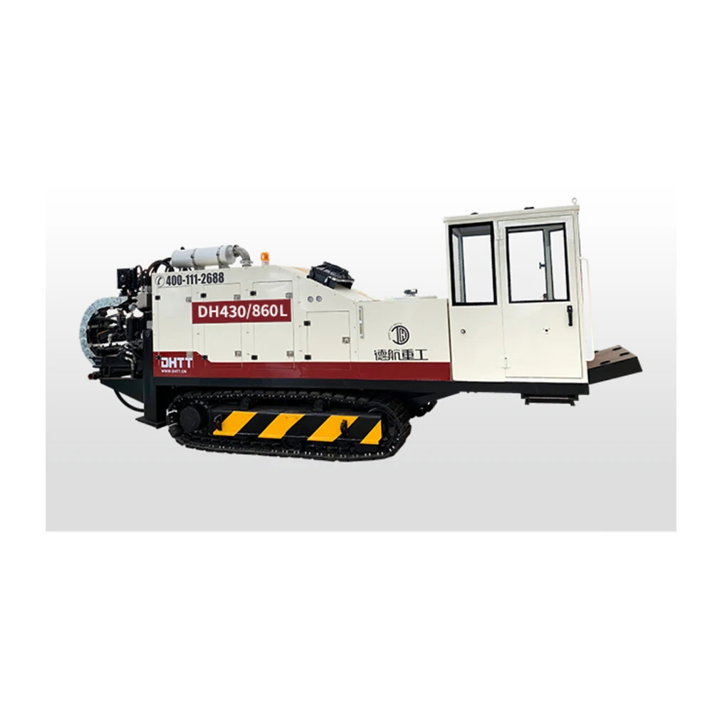 
high power engine system DH430/860-L Horizontal directional drilling rig 