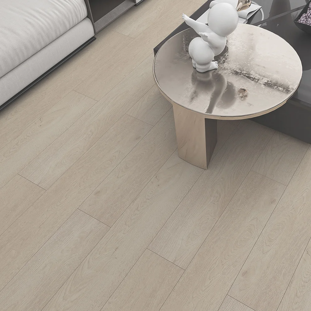 Super Glossy 8mm Domestic Usage Wood Grain Mdf Hdf Waterproof Laminate Flooring