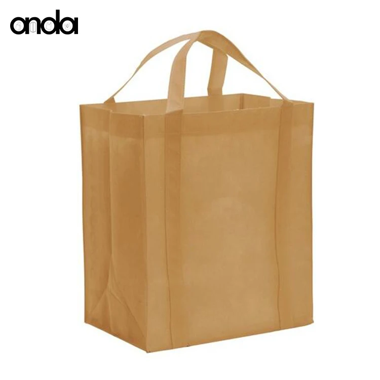 Promotional Cheap Custom Logo Print heat press Non Woven Eco Friendly Reusable Shopping advertisement Bag hand bags