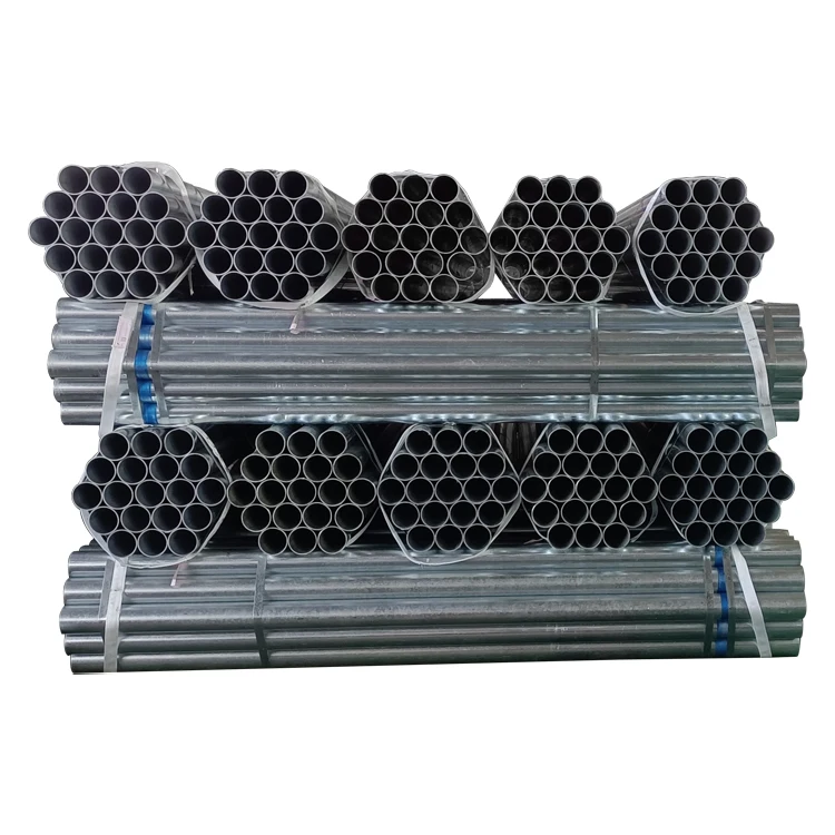 Заводская цена стандартные размеры A53 ERW сварные черные стальные трубы для газа для строительства