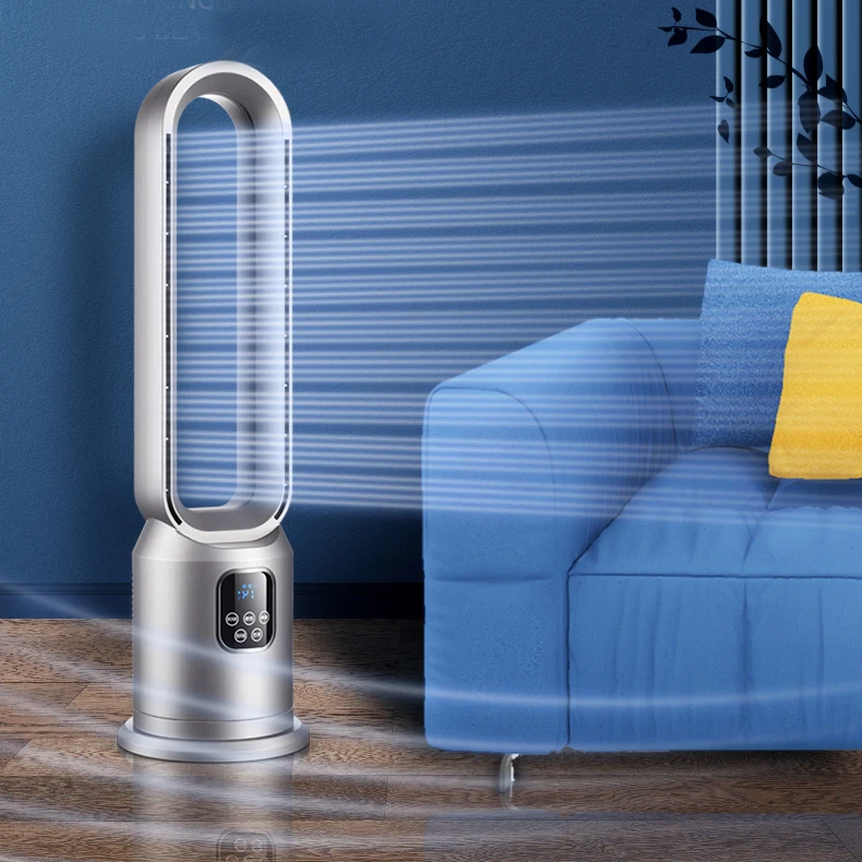 2023 new style  bladeless fan Air Circulator Fan for Home kitchen office quite and colding easy to clean space-saving