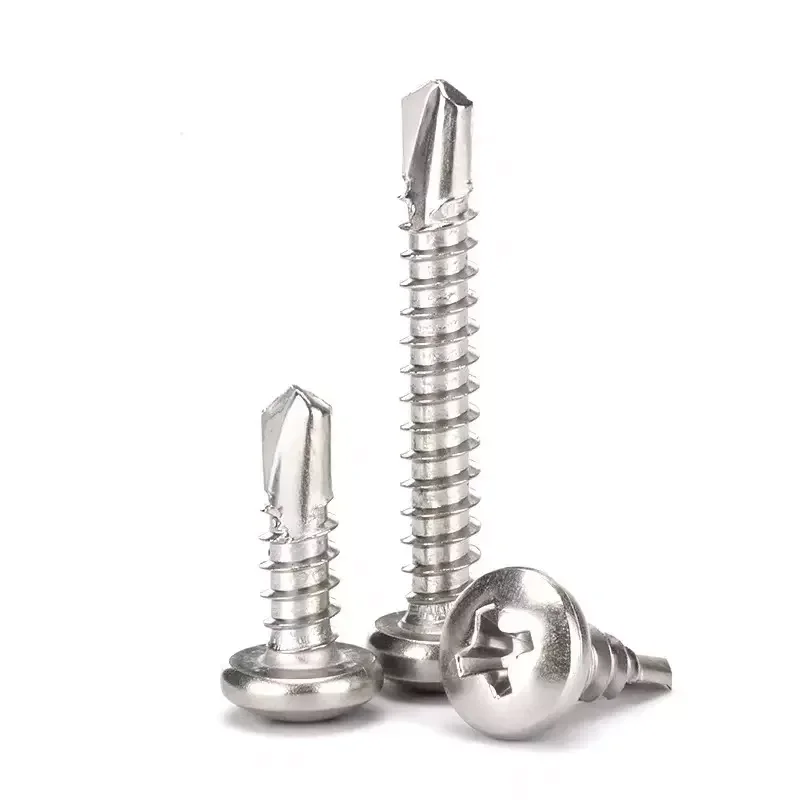 Hot selling high quality cross recessed pan head self drilling and tapping screws