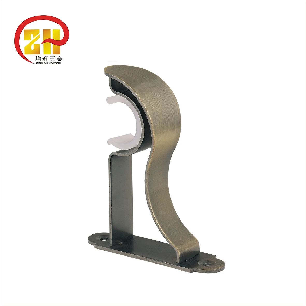 Luxury contemporary curtain rod final hanging adjustable bedroom machine round curtain tube iron double electric curtains