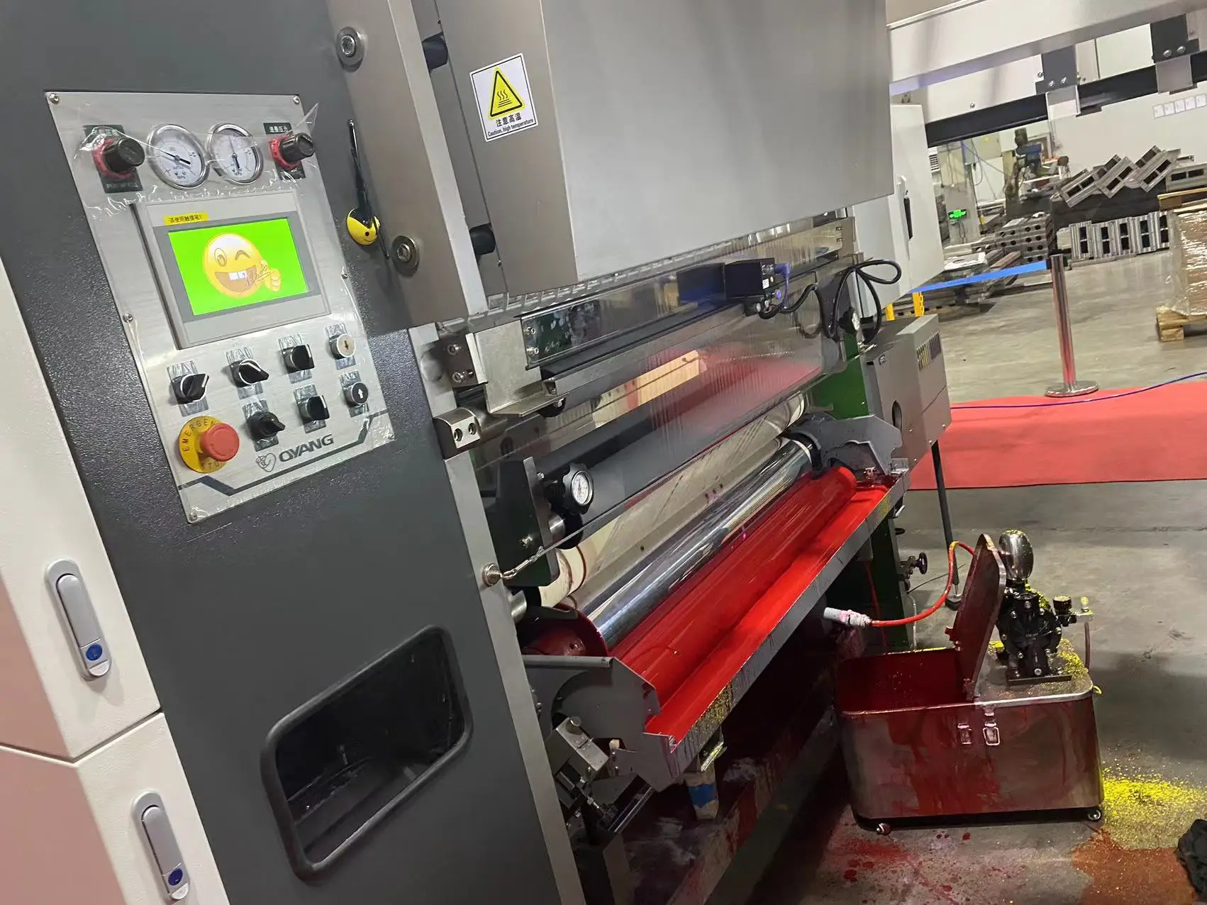 Max. Speed 350m/min 10 Colors Automatic Set Type Rotogravure Printing Machine