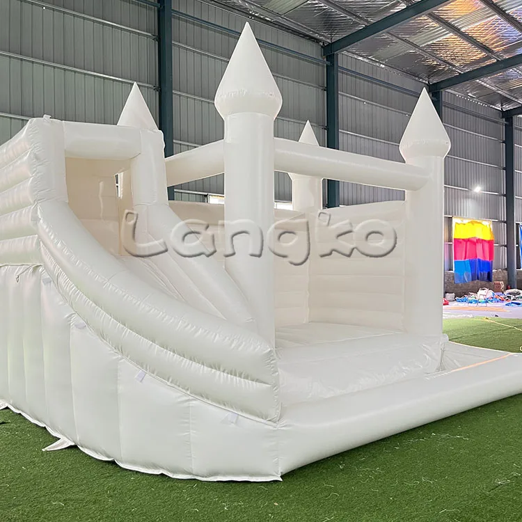 white castle bounce house water slide inflatable house bouncy castle for party rental