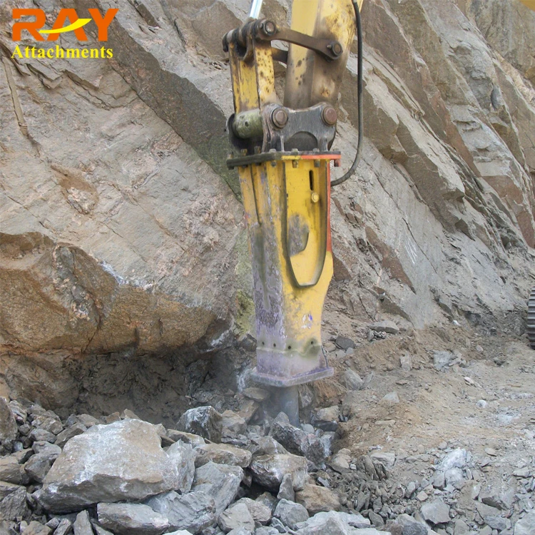Hydraulic Rock Hammer Concrete Breaker Hydraulic Stone Hammer for Mini Excavator