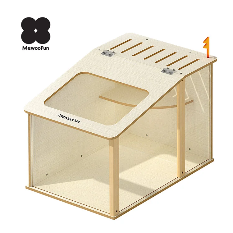 Hot Selling Luxury Plastic Hamster Cage Villa House for Guinea Pig Hamsters