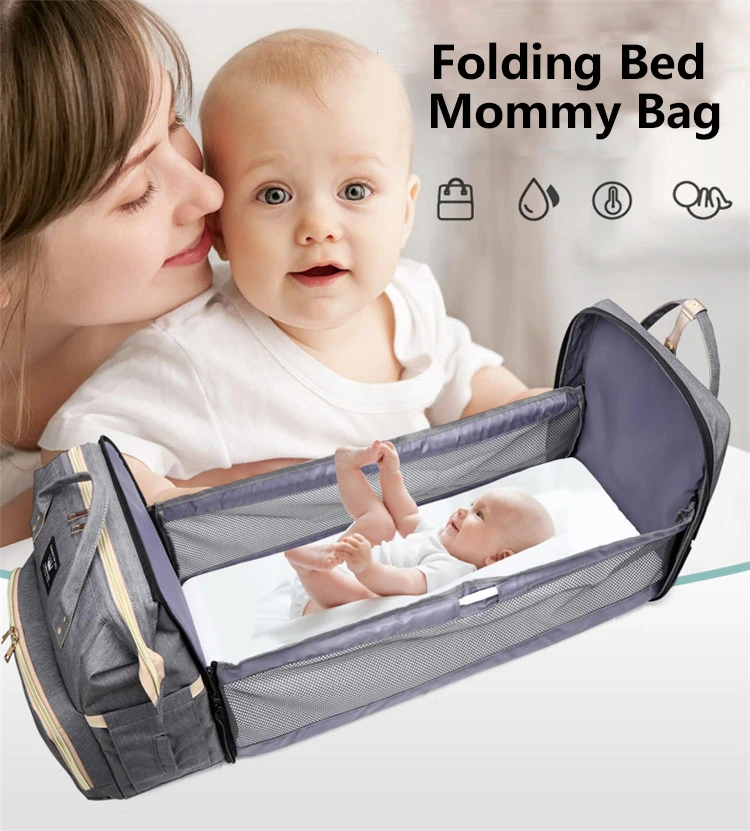 
Free Sample NO MOQ Maternity diaper bag backpack for baby care,baby bags for mothers,diaper backpack bag 