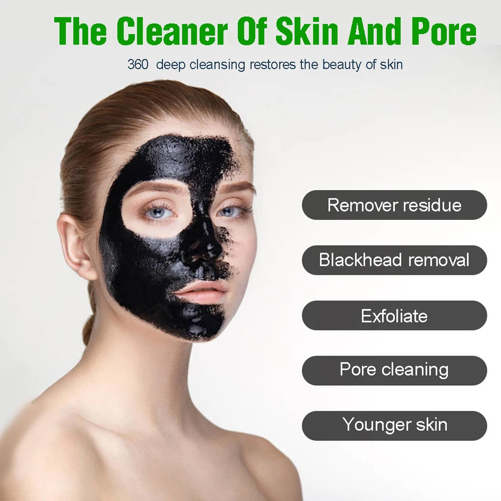 Private Label Blackhead Peel off Mud Face Mask Facial Skin Care Cosmetics Beauty makeup Deep Cleansing AntiAging Clay Mask