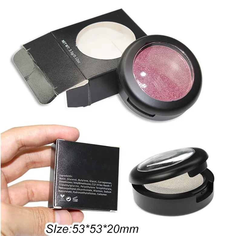 Wholesale Private Label Cosmetics Single Glow Highlight Custom Press Highlighter Makeup
