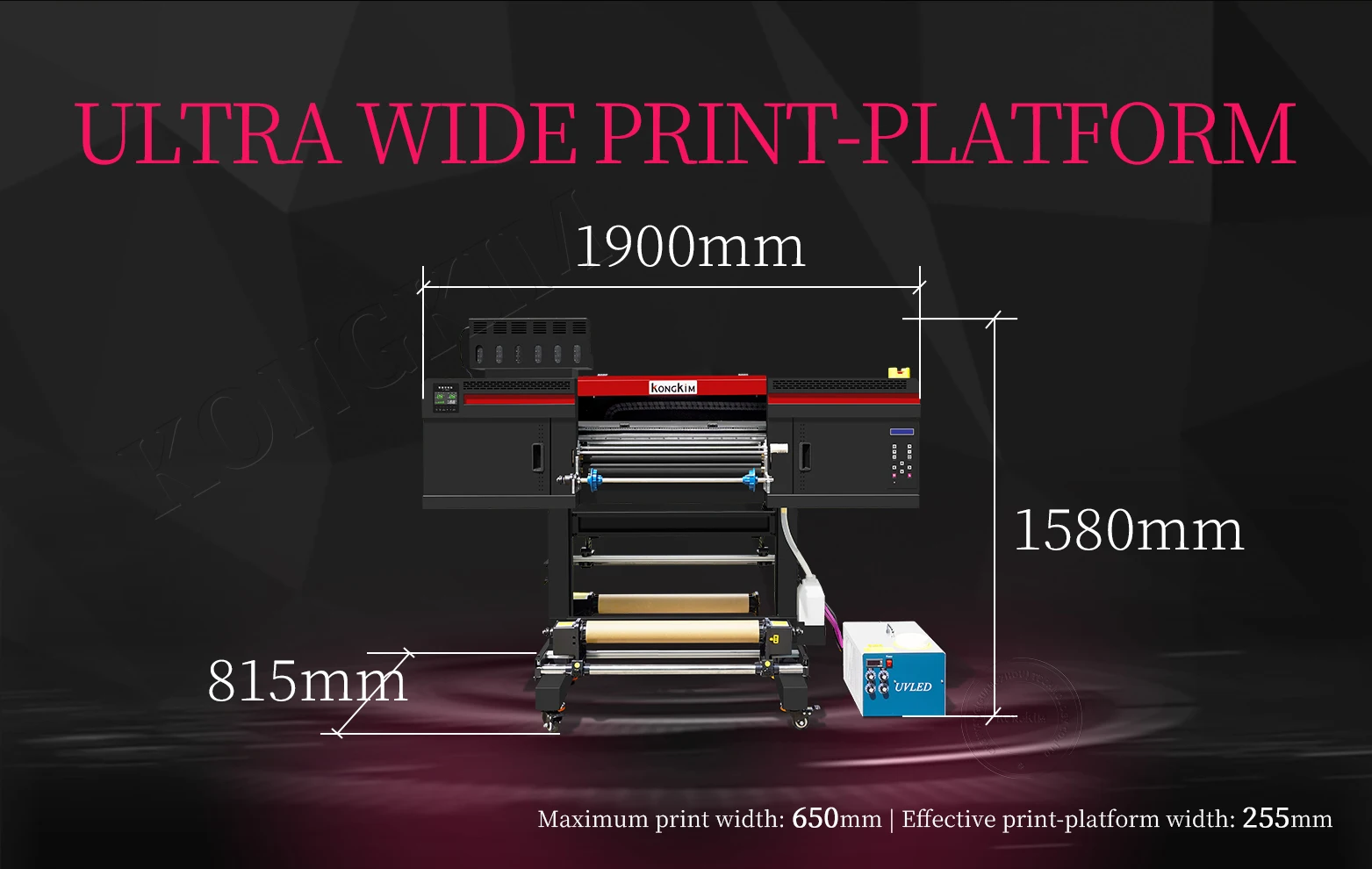 High Quality UV AB Silver Film PET Transfer Film 30cm 60cm UV Roll Film for UV DTF Printer