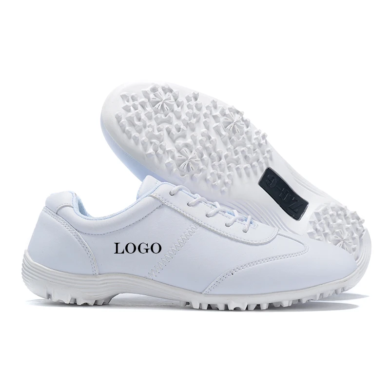 Custom white cricket rubber spike shoes ladies 2022 latest models sports shoes cricket shoe