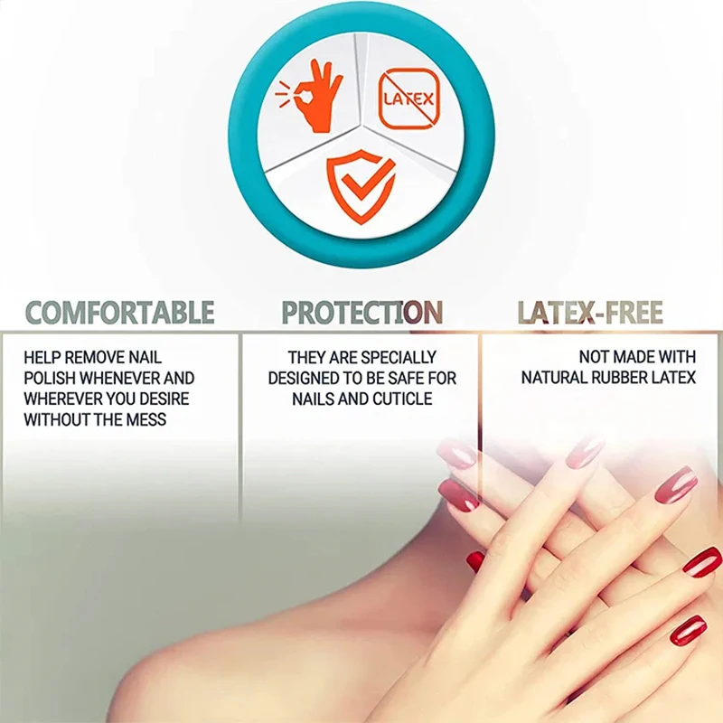 Салфетки для снятия лака индивидуальная упаковка OEM одноразовые инструменты нейл-арта