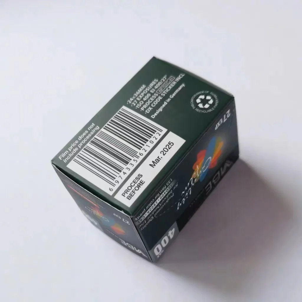 1 рулон VIBE Max 400 цветная пленка ISO 400 135 отрицательная пленка 27EXP/рулон для камеры VIBE 501F