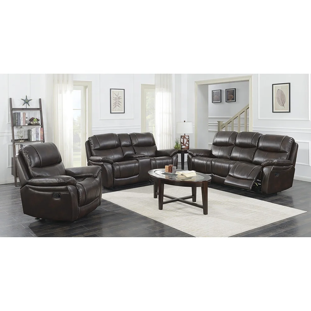 Fashion Sectional Air Leather Furniture Home Recliner Sofa Set Furniture for Living Room