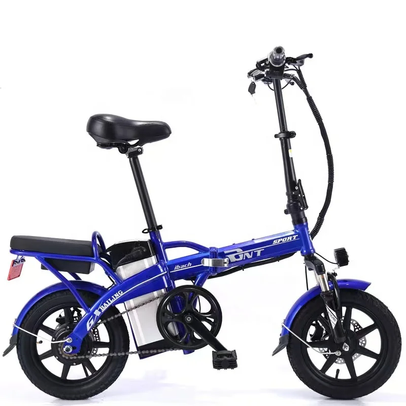 Aluminum alloy frame electric city folding bike eu low price mini foldable e-bike