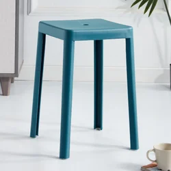 ULT-FY-HH Nordic plastic stool household thickened adult square stool simple modern living room high stackable stool
