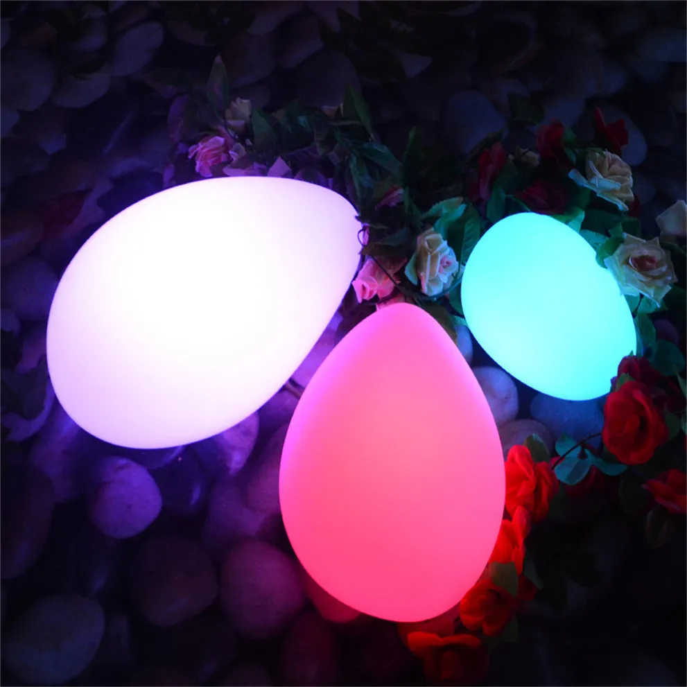 egg shaped stones light / New Solar Garden Stone Light Solar Led Decorative solar big stone led light Lamp