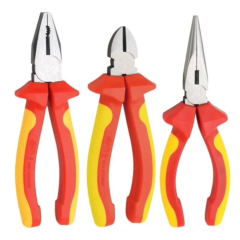Hot Selling Insulated Injection Screwdriver pliers voltage testing pencil Hand Tools Set for Home Repair