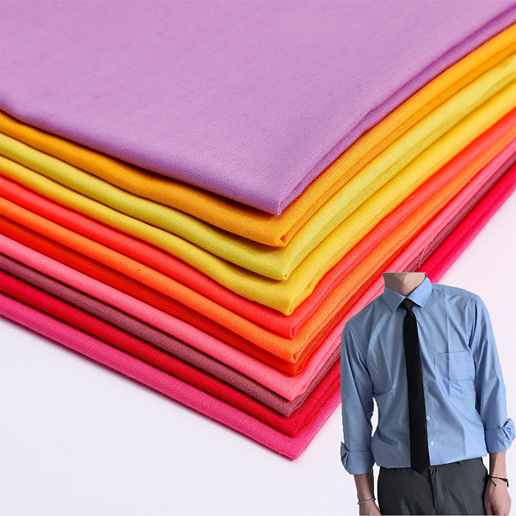 Высокое качество, оптовая продажа, хорошая цена, окрашенная хлопчатобумажная ткань из Китая