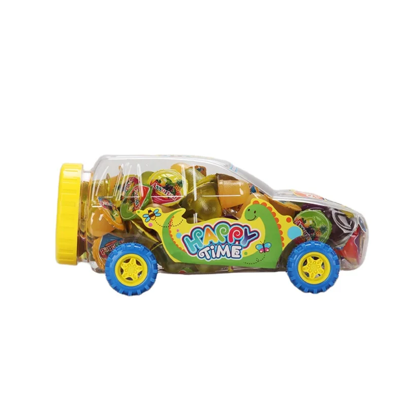 hot sales confectionery toys mini car with assorted jelly pop candy for kids gifts