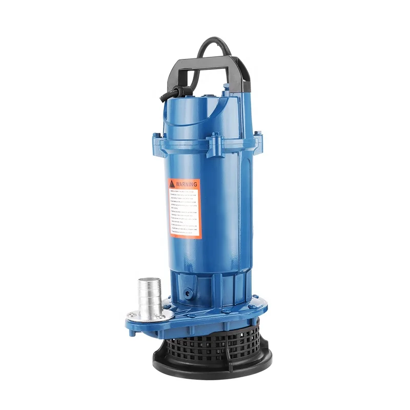 Submersible pump 110v 50hz 370w 1inch diameter, high head and large flow aluminum shell agricultural irrigation submersible pump