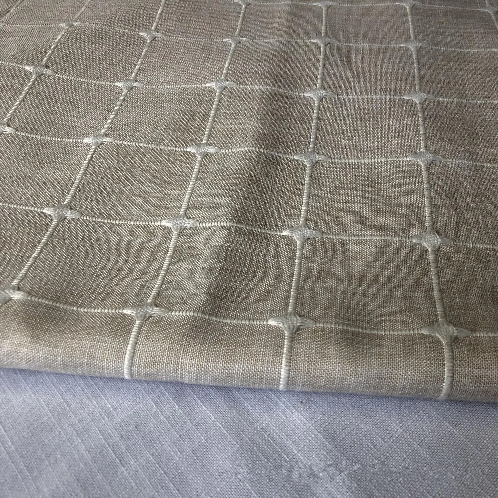 Custom wear-resistant quality linen-like home textile fabric Imitation linen curtain tablecloth fabric sofa Pillowcases fabric