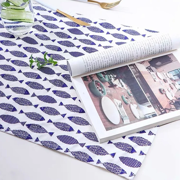 
Wholesale Customized Printing Soft Washable Linen Flower Napkins With Logo 