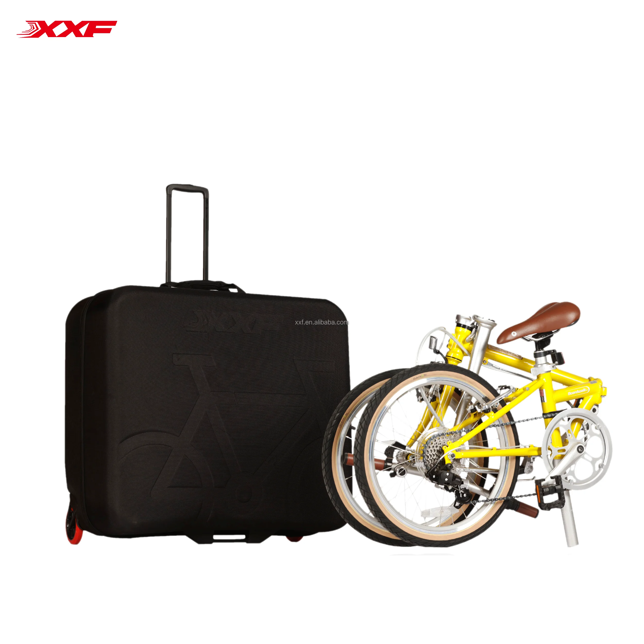 Factory OEM Bike Transport Box for Folding bikes Brompton Travel Carrying Bicycle Case Air Transport Shipping & Travel Use