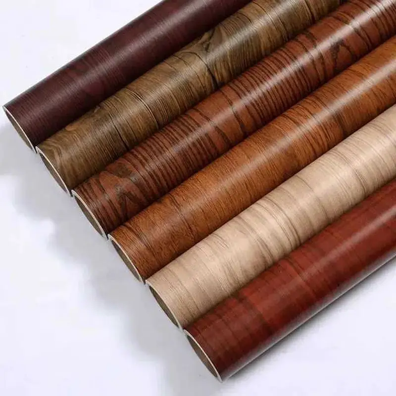 High quality Wood grain wall panel/door PVC Lamination Embossed Film