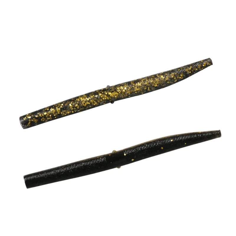 Wholesale soft bait customized soft plastic bait bags fishing worm lure