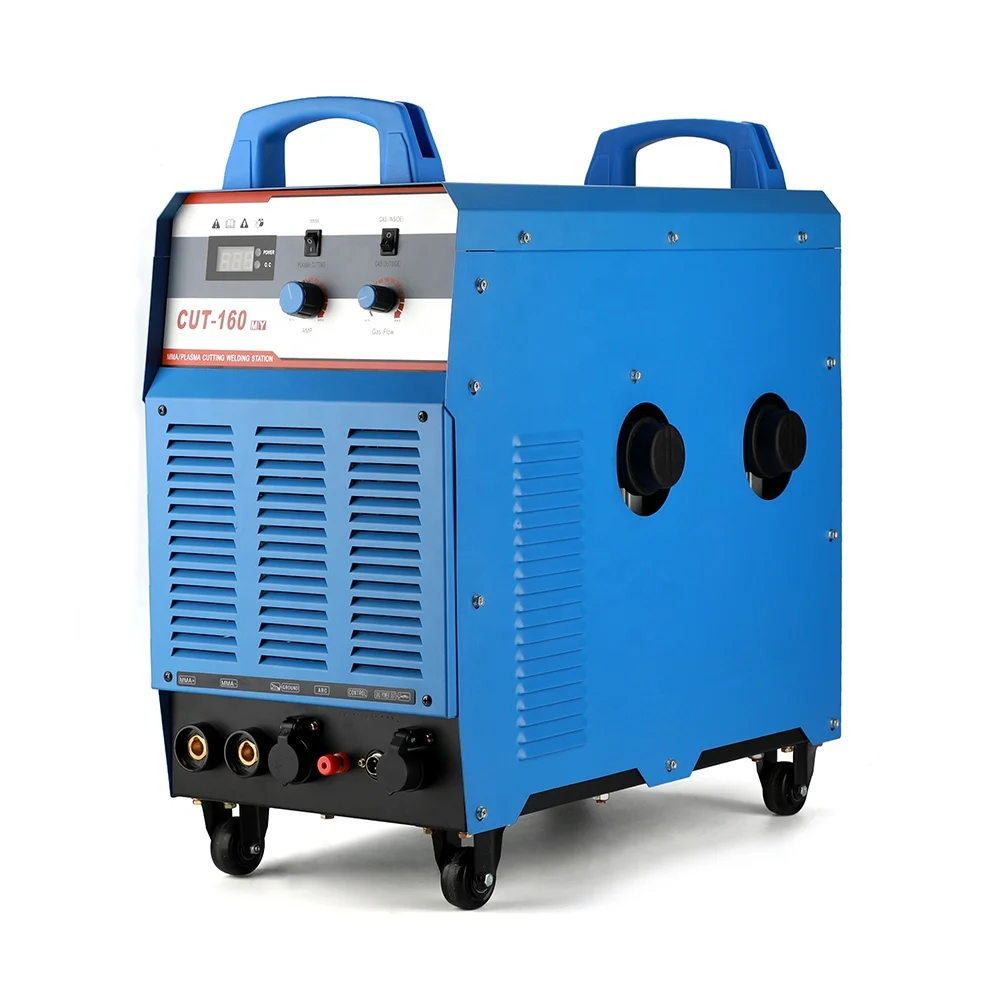 CUT160MY 380 В 160A 33KVA встроенный воздушный насос igbt Двойной модул инвертор портативный плазменной резки цена для металла