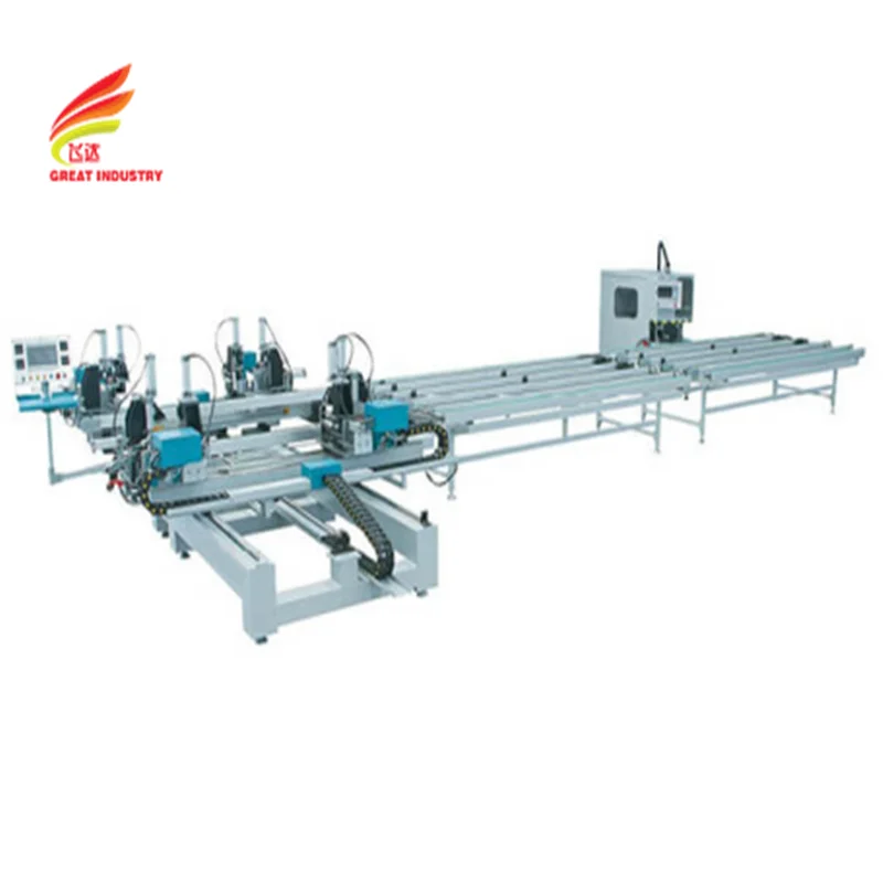 Pvc window of automatic cnc production line equipment for the production of plastic windows