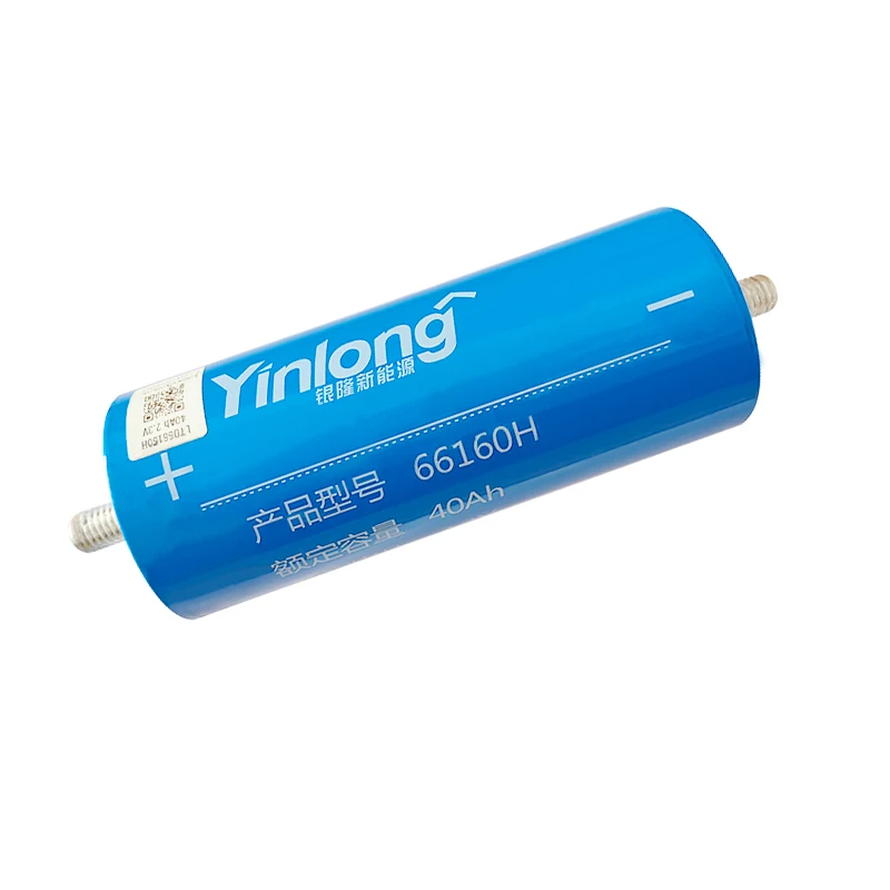Yinlong 40AH 35AH 30AH Lithium Titanate Battery LTO 66160 2.3V 10C Discharge Cells For EV Solar System Storage Battery