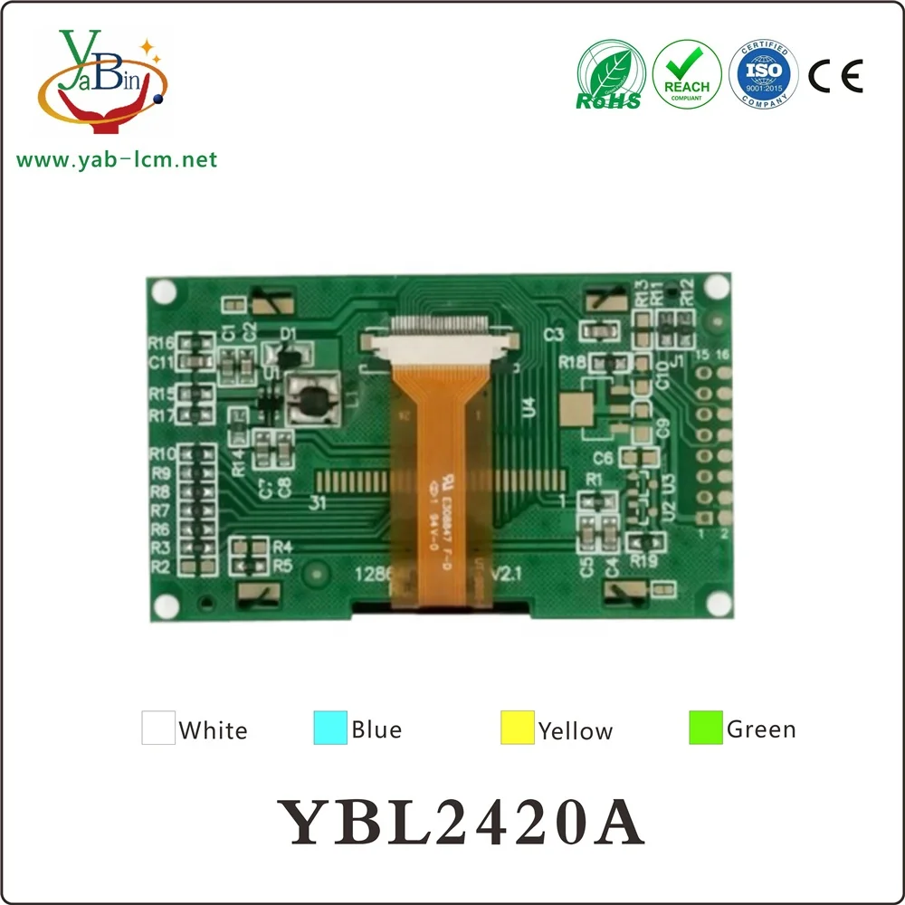 2.42 inch 128X64 Monochrome Oled Display Panel